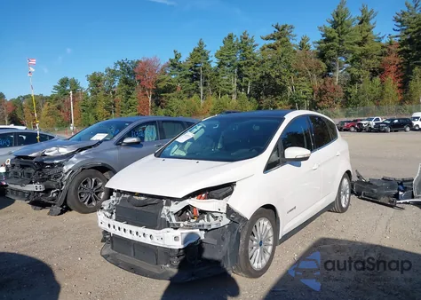 2013 Ford C-Max Hybrid Sel from USA, damaged, VIN 1FADP5BU3DL510542